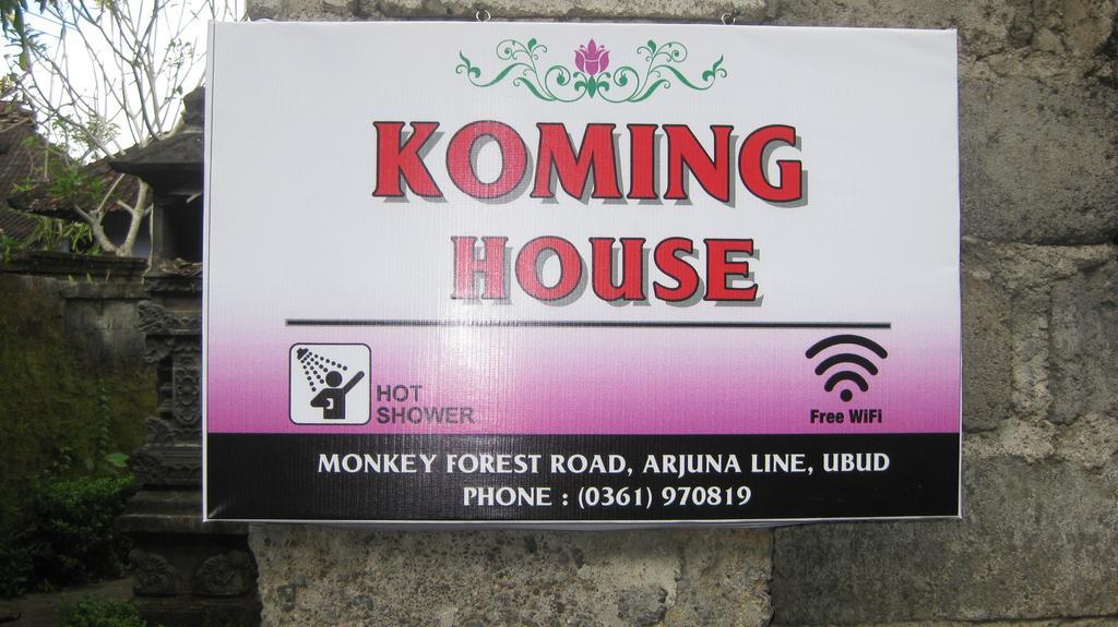 Koming House Ubud  Exterior photo